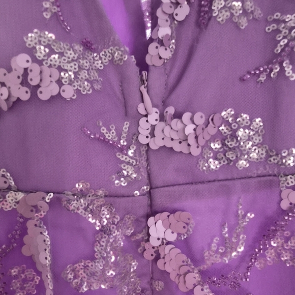 Lavender Formal Prom dress - Picture 5 of 11